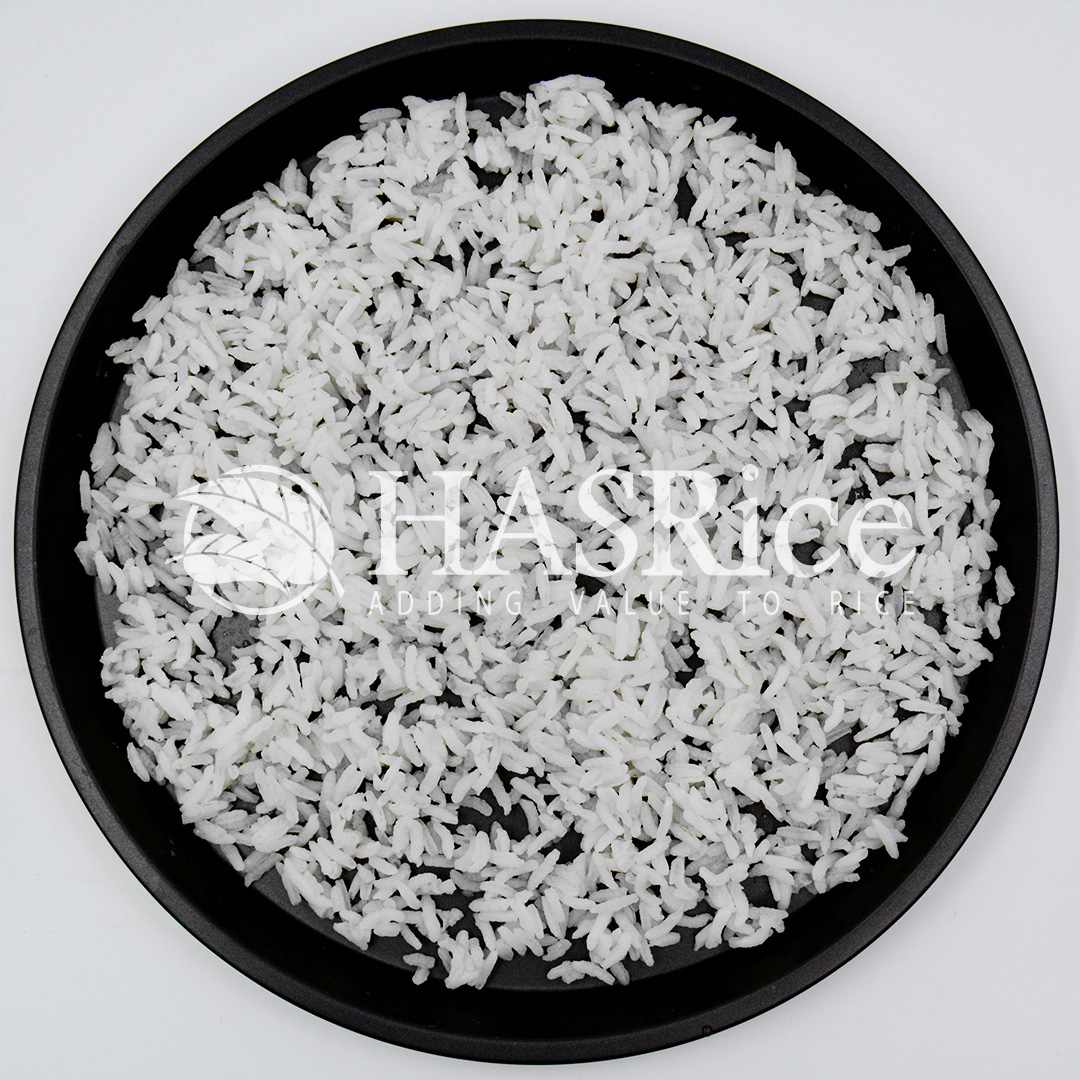 Cooked IRRI-6 5% broken white rice meal (preparation 1 of 6)