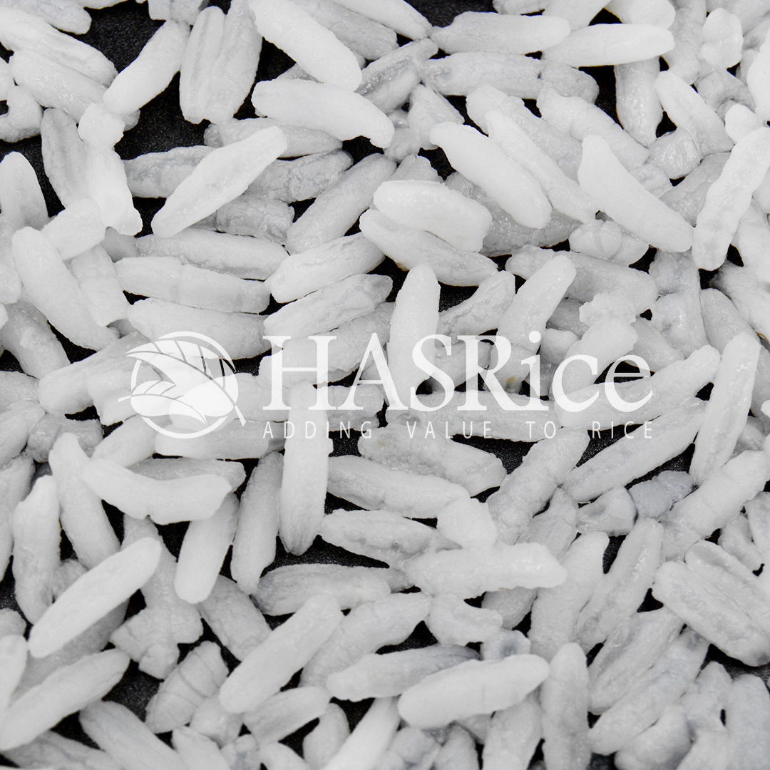 Cooked IRRI-6 parboiled rice meal (preparation 6 of 6)