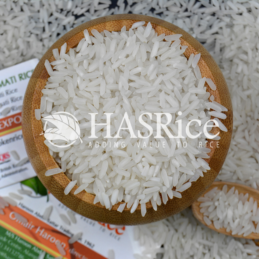 IRRI-6 10% broken white rice grain (close-up 2 of 6)