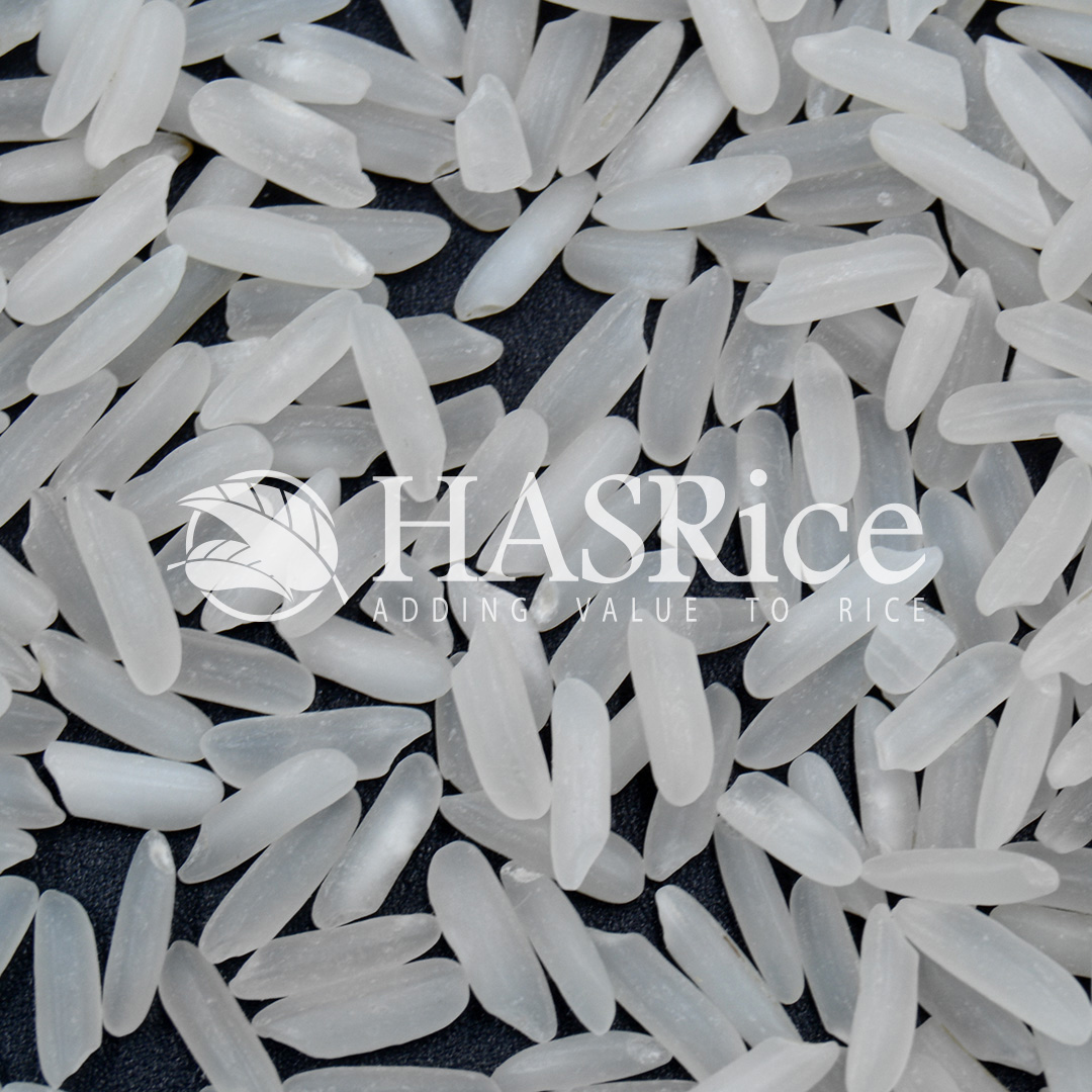 IRRI-6 10% broken white rice grain (close-up 4 of 6)