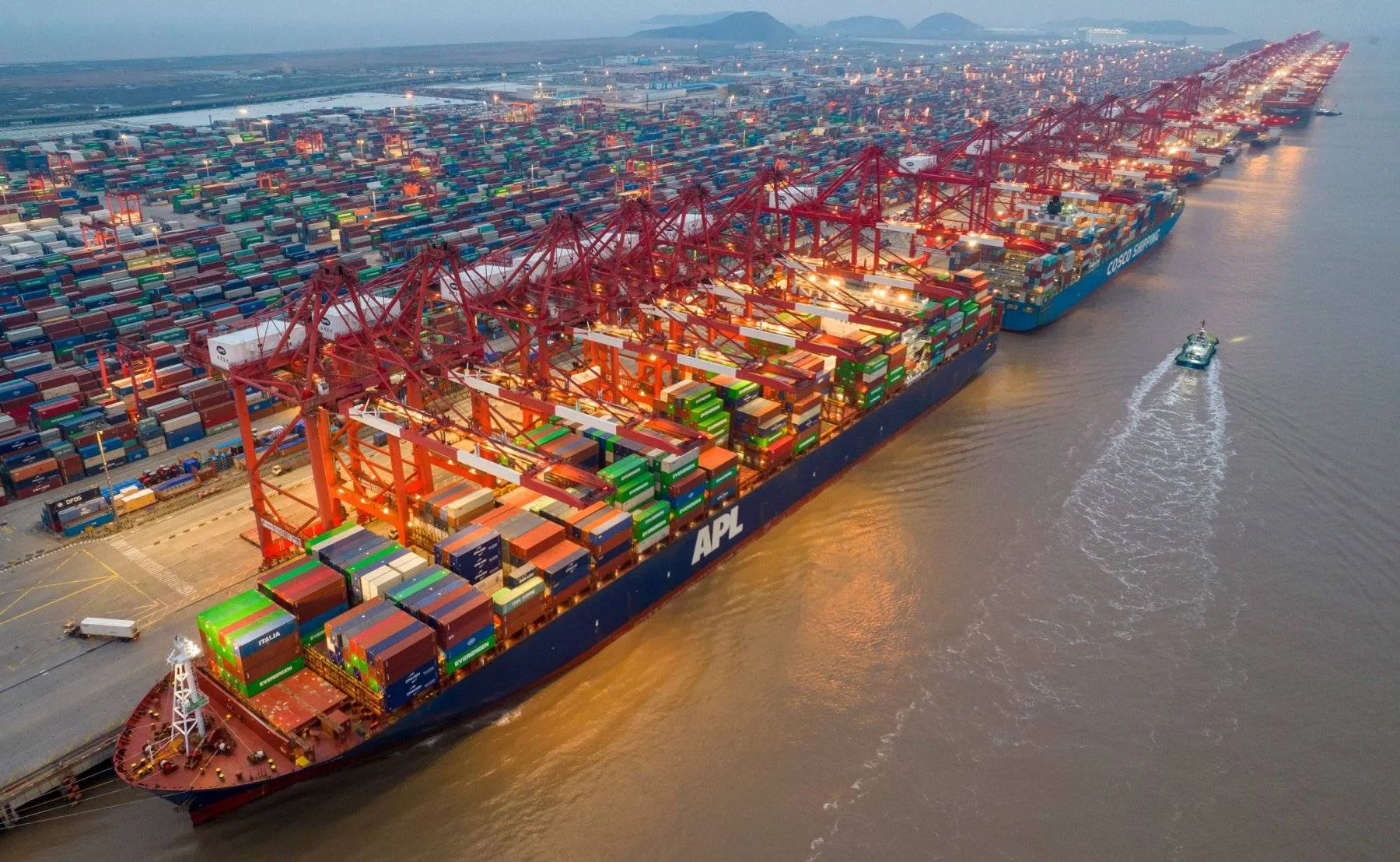 China port — IRRI-6 destination