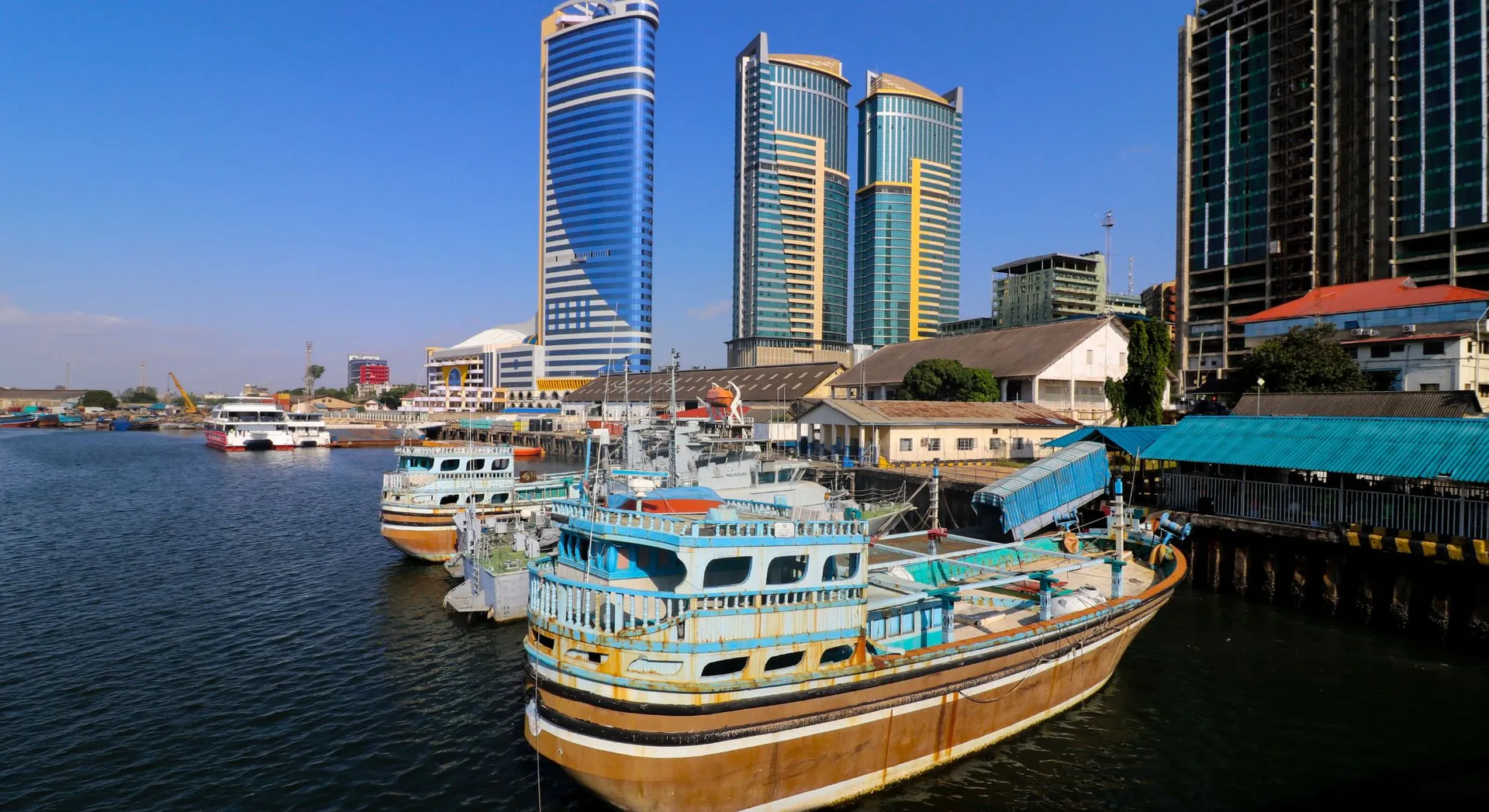 Tanzania port — IRRI-6 destination
