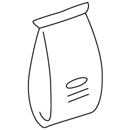 IRRI-6 rice in 25 kg bag